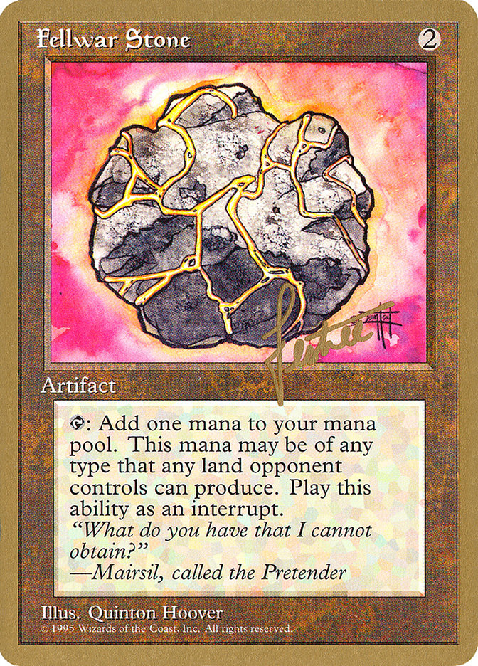 Fellwar Stone (Bertrand Lestree) [Pro Tour Collector Set] | Rock City Comics