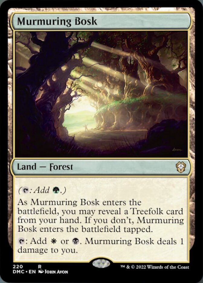 Murmuring Bosk [Dominaria United Commander] | Rock City Comics