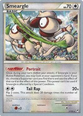 Smeargle (8/90) (Eeltwo - Chase Moloney) [World Championships 2012] | Rock City Comics