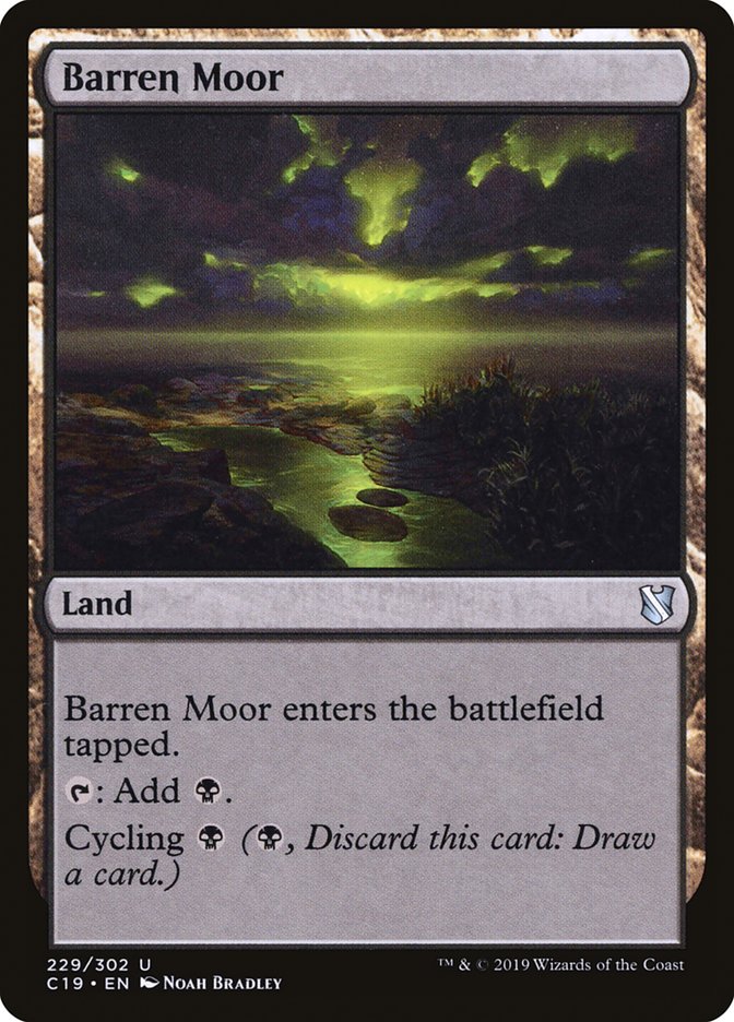 Barren Moor [Commander 2019] | Rock City Comics