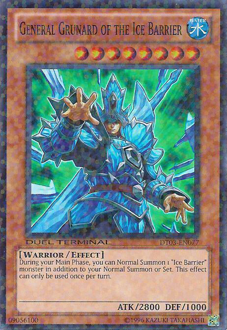 General Grunard of the Ice Barrier [DT03-EN077] Super Rare | Rock City Comics