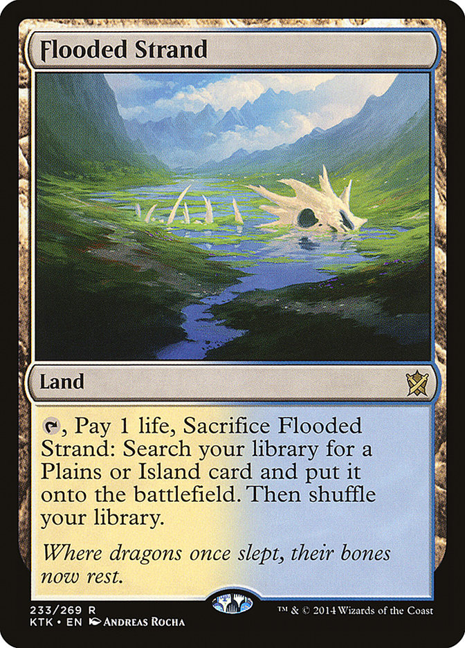 Flooded Strand [Khans of Tarkir] | Rock City Comics