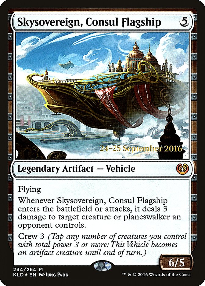 Skysovereign, Consul Flagship  [Kaladesh Prerelease Promos] | Rock City Comics