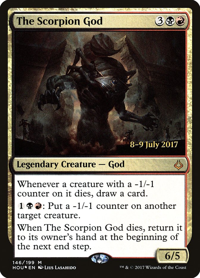 The Scorpion God  [Hour of Devastation Prerelease Promos] | Rock City Comics