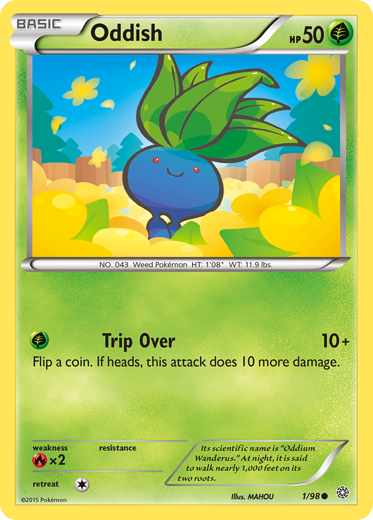 Oddish (1/98) [XY: Ancient Origins] | Rock City Comics