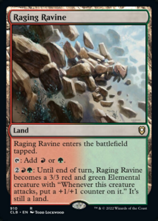 Raging Ravine [Commander Legends: Battle for Baldur's Gate] | Rock City Comics
