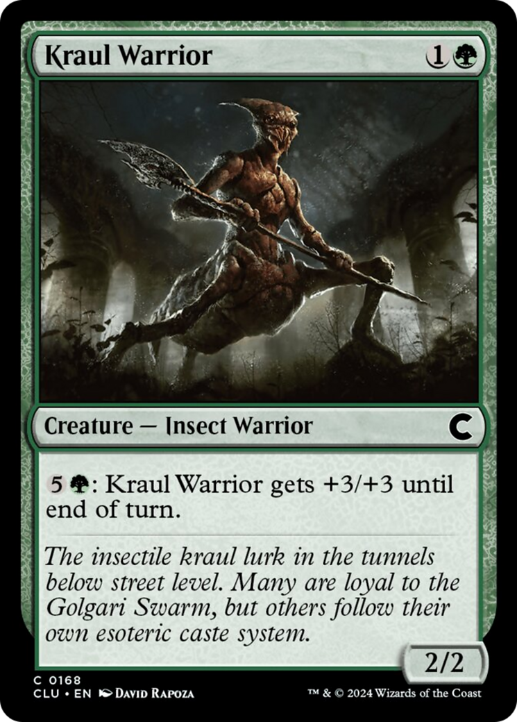 Kraul Warrior [Ravnica: Clue Edition] | Rock City Comics