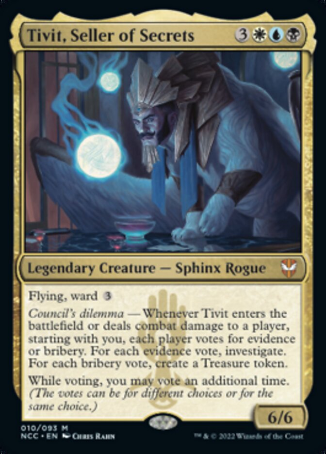 Tivit, Seller of Secrets [Streets of New Capenna Commander] | Rock City Comics