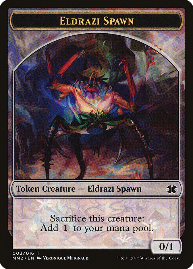 Eldrazi Spawn (003/016) [Modern Masters 2015 Tokens] | Rock City Comics