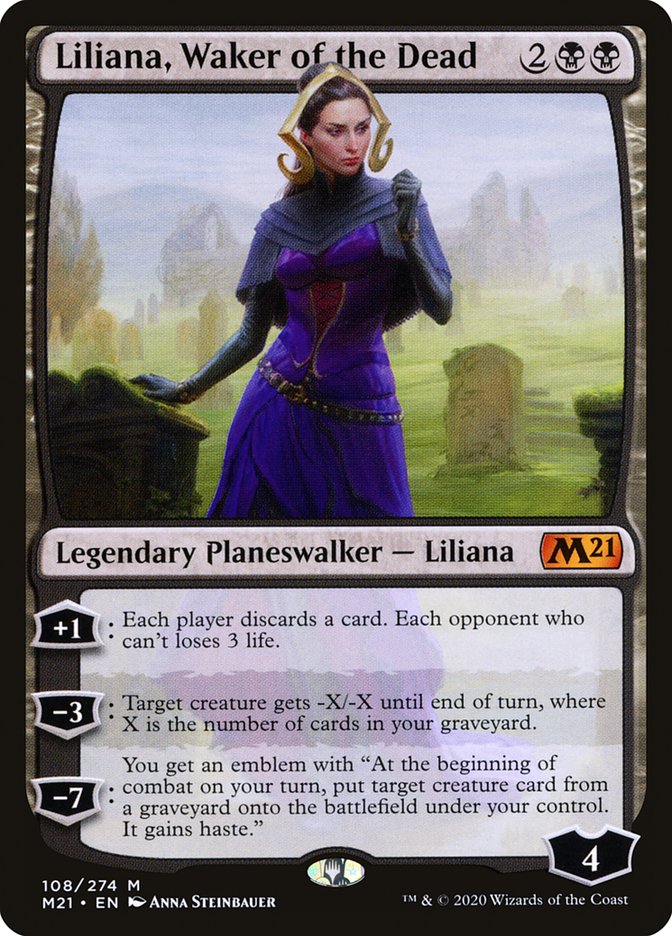 Liliana, Waker of the Dead [Core Set 2021] | Rock City Comics