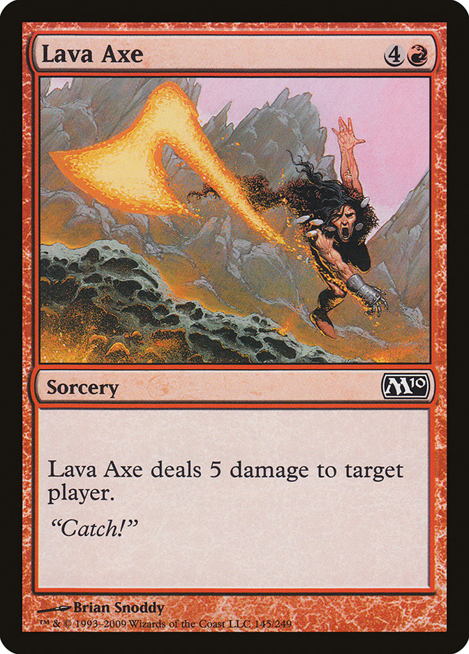 Lava Axe [Magic 2010] | Rock City Comics