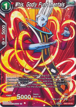 Whis, Godly Fundamentals [EX07-03] | Rock City Comics