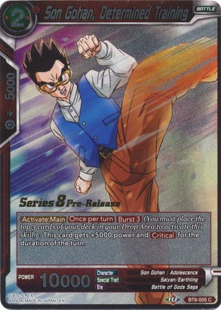 Son Gohan, Determined Training [BT8-005_PR] | Rock City Comics