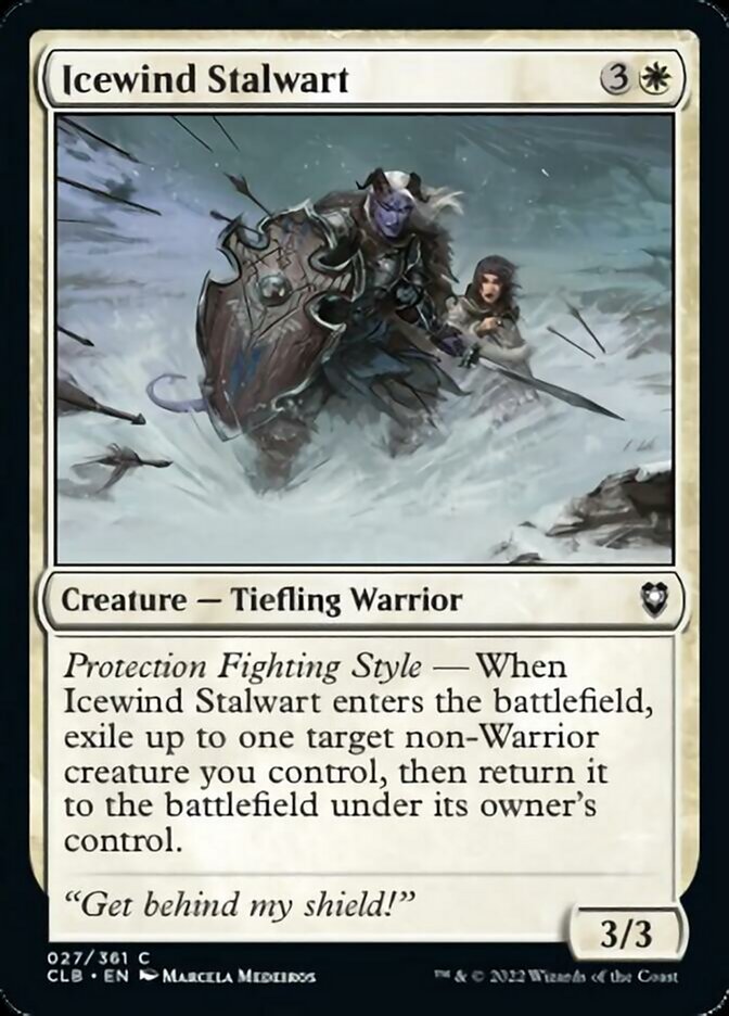 Icewind Stalwart [Commander Legends: Battle for Baldur's Gate] | Rock City Comics