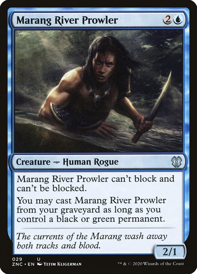 Marang River Prowler [Zendikar Rising Commander] | Rock City Comics