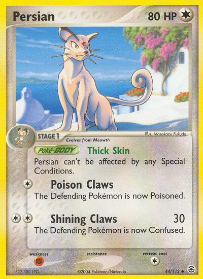 Persian (44/112) [EX: FireRed & LeafGreen] | Rock City Comics