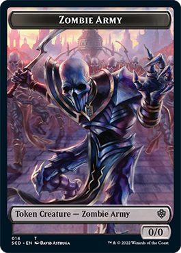 Zombie Army Double-Sided Token [Starter Commander Decks] | Rock City Comics