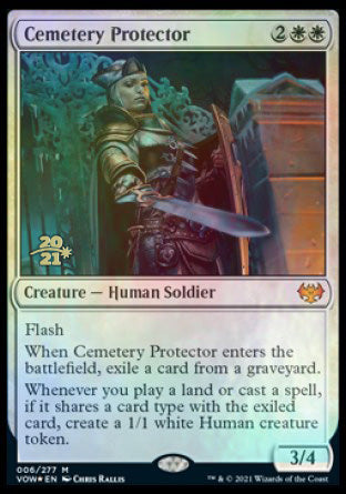 Cemetery Protector [Innistrad: Crimson Vow Prerelease Promos] | Rock City Comics