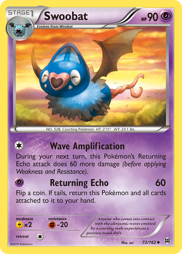 Swoobat (72/162) [XY: BREAKthrough] | Rock City Comics