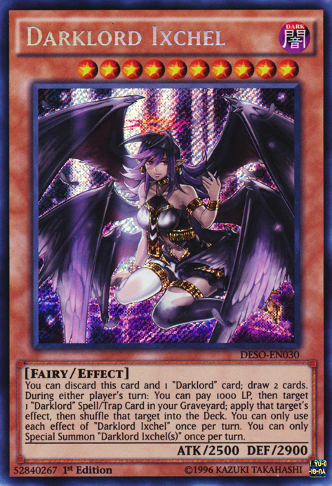 Darklord Ixchel [DESO-EN030] Secret Rare | Rock City Comics