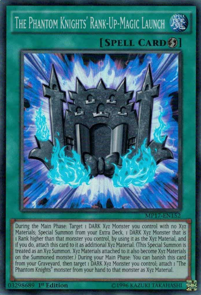 The Phantom Knights' Rank-Up-Magic Launch [MP17-EN152] Super Rare | Rock City Comics