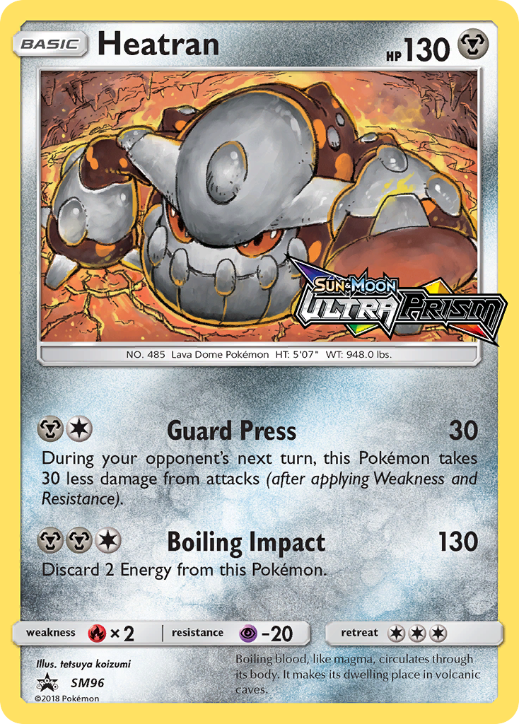 Heatran (SM96) [Sun & Moon: Black Star Promos] | Rock City Comics