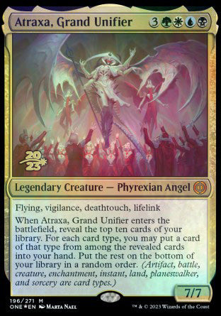 Atraxa, Grand Unifier [Phyrexia: All Will Be One Prerelease Promos] | Rock City Comics