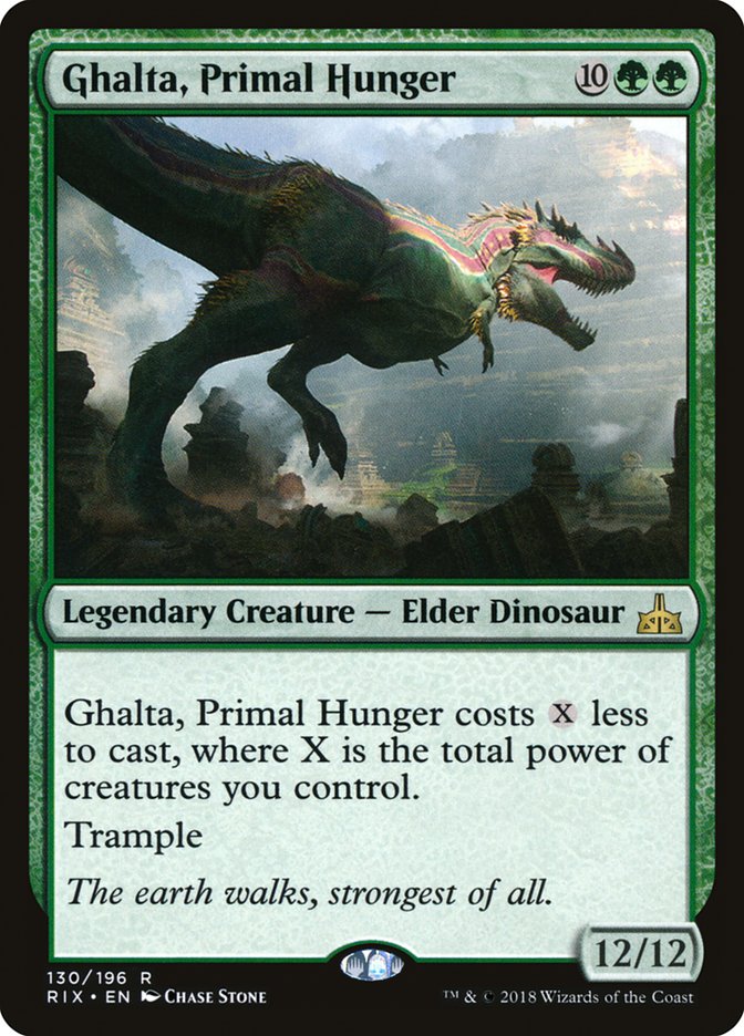 Ghalta, Primal Hunger [Rivals of Ixalan] | Rock City Comics