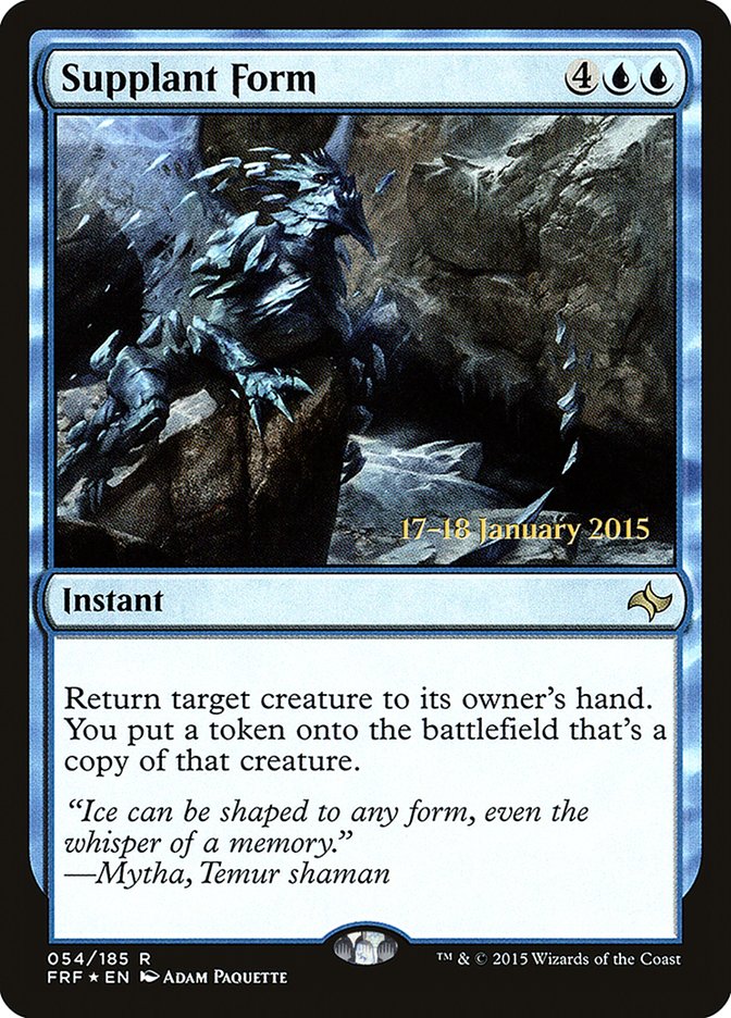 Supplant Form  [Fate Reforged Prerelease Promos] | Rock City Comics