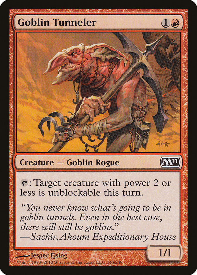 Goblin Tunneler [Magic 2011] | Rock City Comics