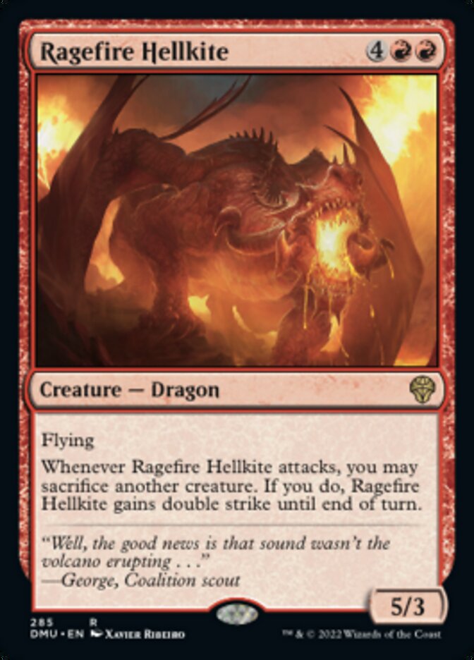 Ragefire Hellkite [Dominaria United] | Rock City Comics