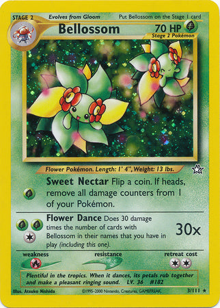 Bellossom (3/111) [Neo Genesis Unlimited] | Rock City Comics