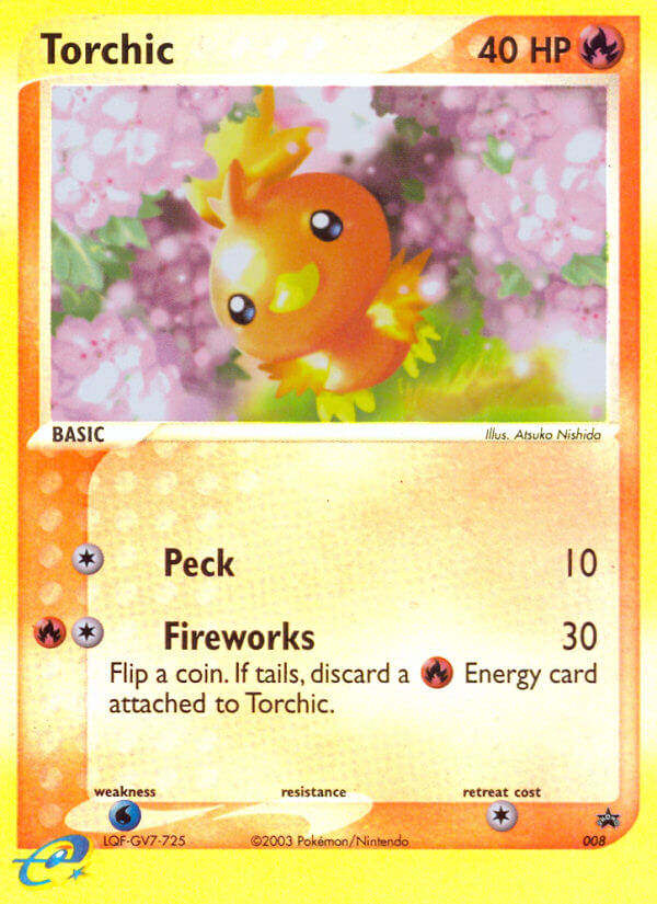 Torchic (008) [Nintendo: Black Star Promos] | Rock City Comics