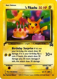 Pikachu (24) (Birthday) [Pikachu World Collection Promos] | Rock City Comics