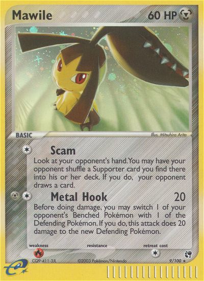 Mawile (9/100) [EX: Sandstorm] | Rock City Comics