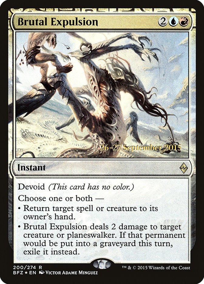 Brutal Expulsion  [Battle for Zendikar Prerelease Promos] | Rock City Comics