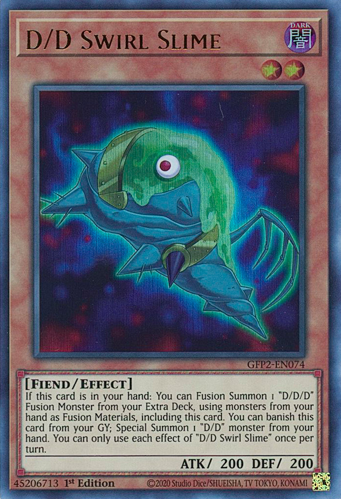 D/D Swirl Slime [GFP2-EN074] Ultra Rare | Rock City Comics