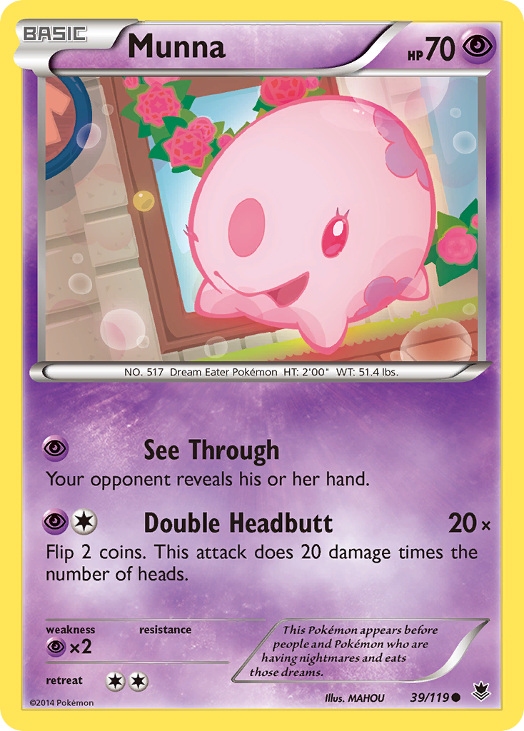 Munna (39/119) [XY: Phantom Forces] | Rock City Comics