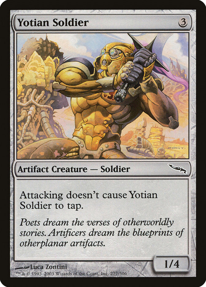 Yotian Soldier [Mirrodin] | Rock City Comics