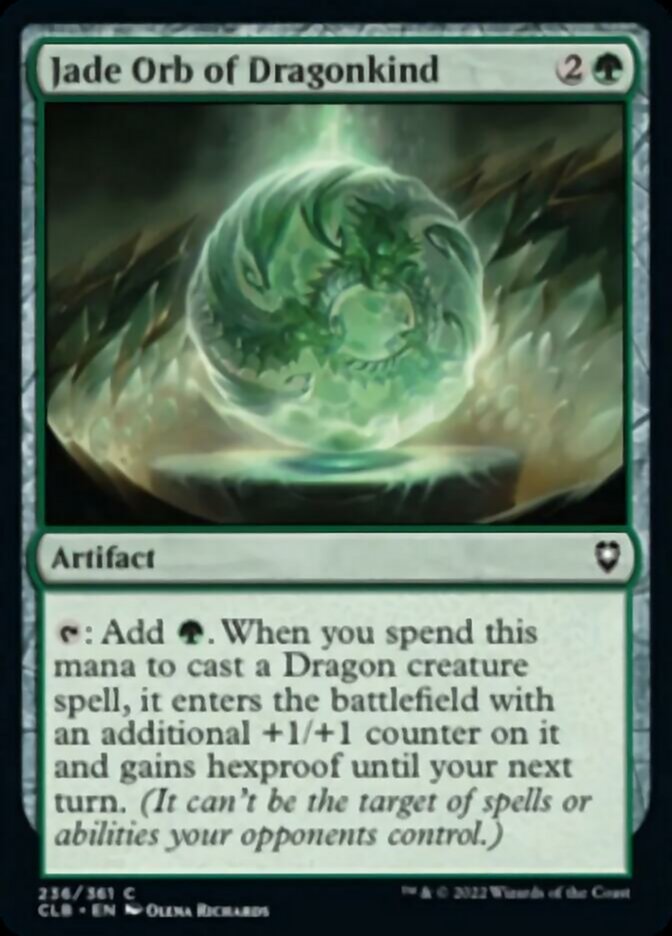 Jade Orb of Dragonkind [Commander Legends: Battle for Baldur's Gate] | Rock City Comics