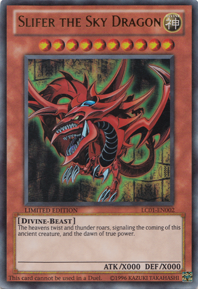 Slifer the Sky Dragon [LC01-EN002] Ultra Rare | Rock City Comics