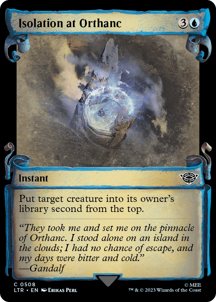 Isolation at Orthanc [The Lord of the Rings: Tales of Middle-Earth Showcase Scrolls] | Rock City Comics