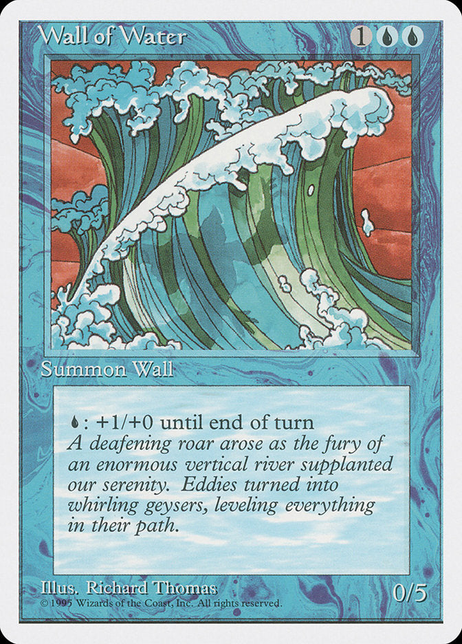 Wall of Water [Fourth Edition] | Rock City Comics