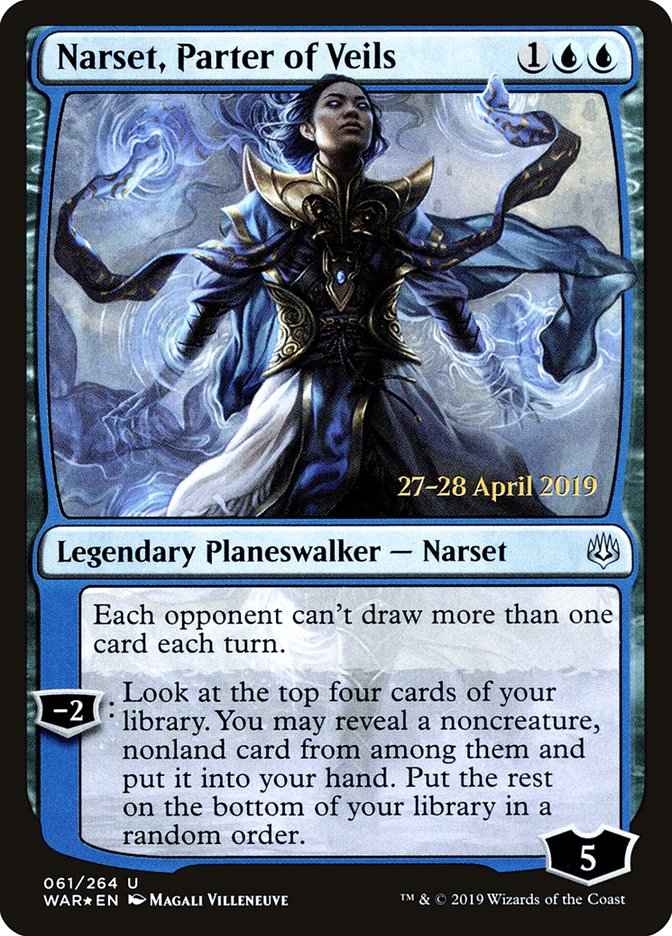 Narset, Parter of Veils  [War of the Spark Prerelease Promos] | Rock City Comics