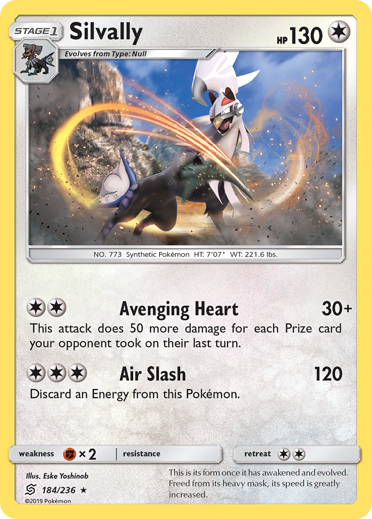 Silvally (184/236) [Sun & Moon: Unified Minds] | Rock City Comics