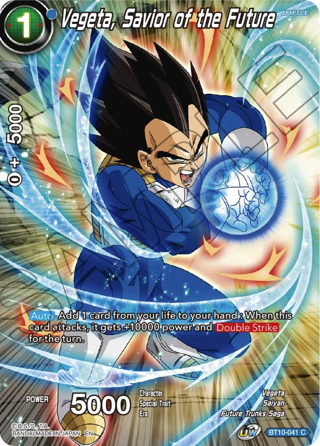 Vegeta, Savior of the Future (BT10-041) [Theme Selection: History of Vegeta] | Rock City Comics