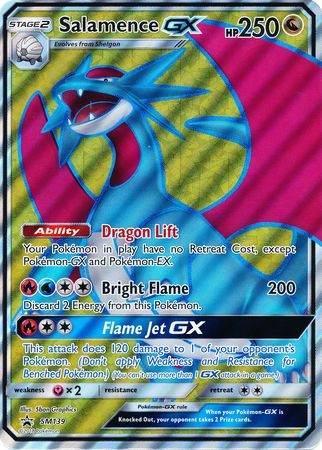 Salamence GX (SM139) (Jumbo Card) [Sun & Moon: Black Star Promos] | Rock City Comics