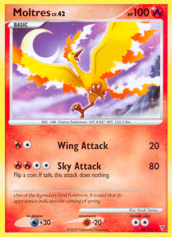 Moltres (36/147) [Platinum: Supreme Victors] | Rock City Comics