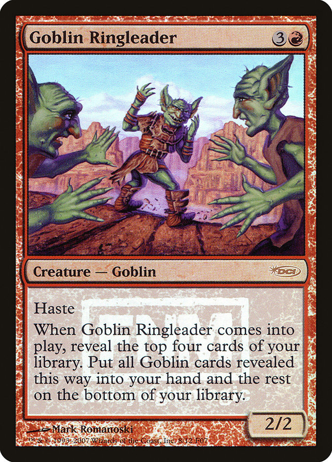 Goblin Ringleader [Friday Night Magic 2007] | Rock City Comics