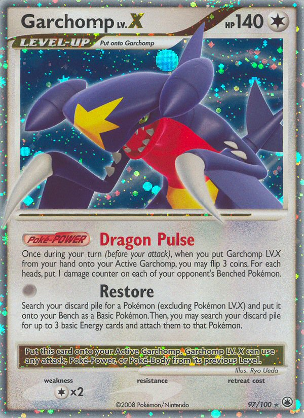 Garchomp LV.X (97/100) [Diamond & Pearl: Majestic Dawn] | Rock City Comics